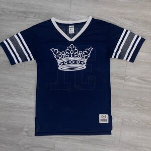 PINK Victoria's Secret Navy Blue Crown Jersey